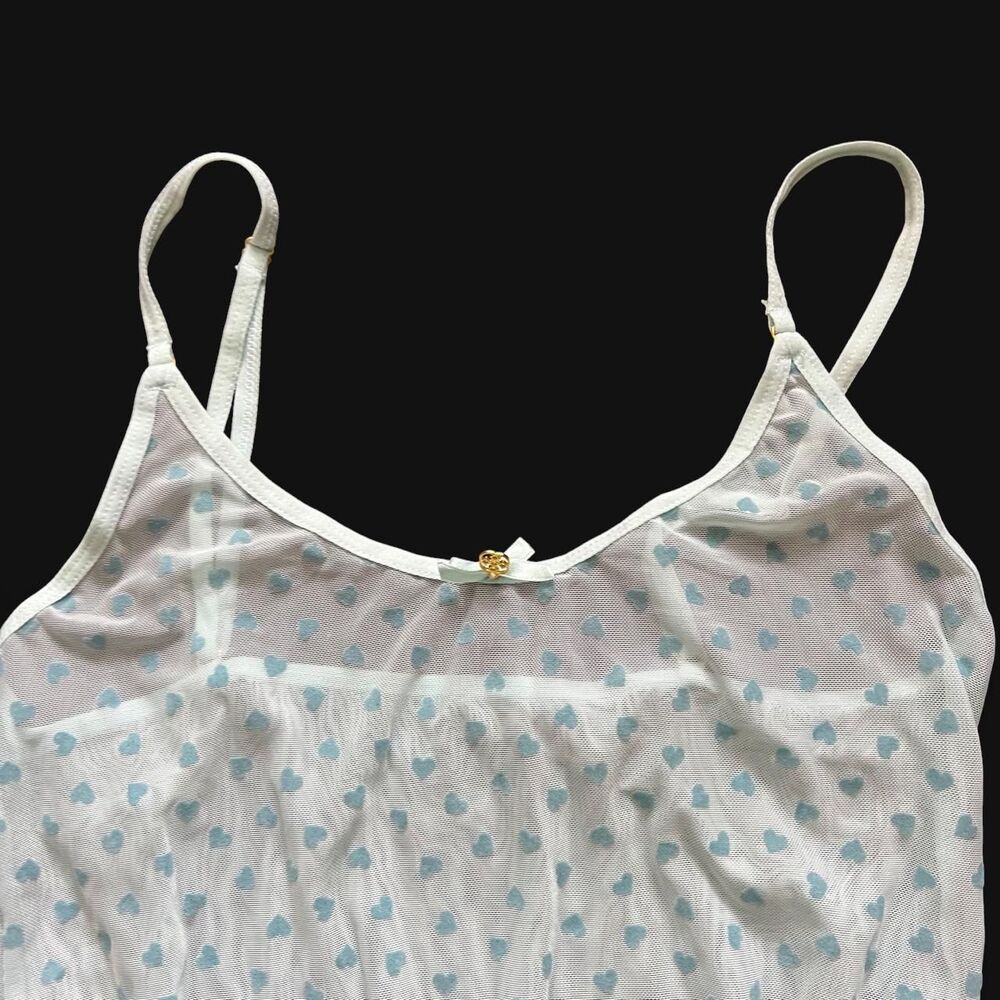 Daisy-fuentes Women's White and Blue Dress - Picture 3 of 5